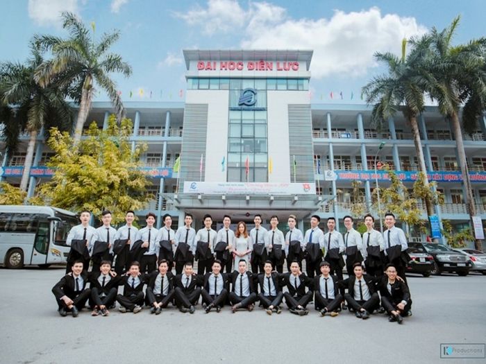 Khuôn viên hiện đại của Đại học Điện Lực