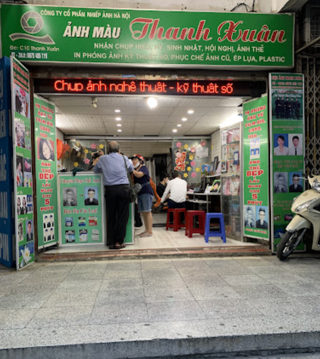 Góc chụp hình chuyên nghiệp tại Hiệu Ảnh Thanh Xuân