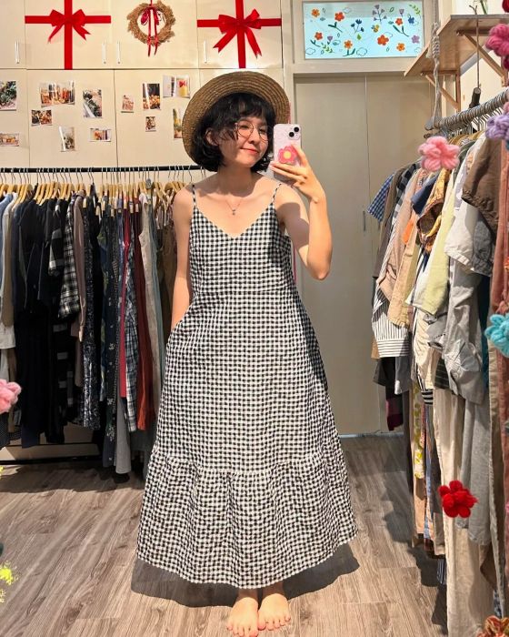 Bộ sưu tập đầm vintage thanh lịch tại Mango