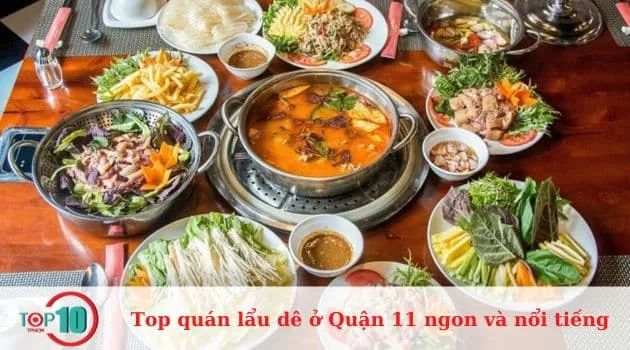 Danh sách những quán lẩu dê ngon tuyệt vời tại Quận 11
