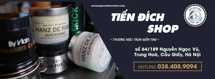 Không gian trưng bày sản phẩm tại Tiến Đích Shop