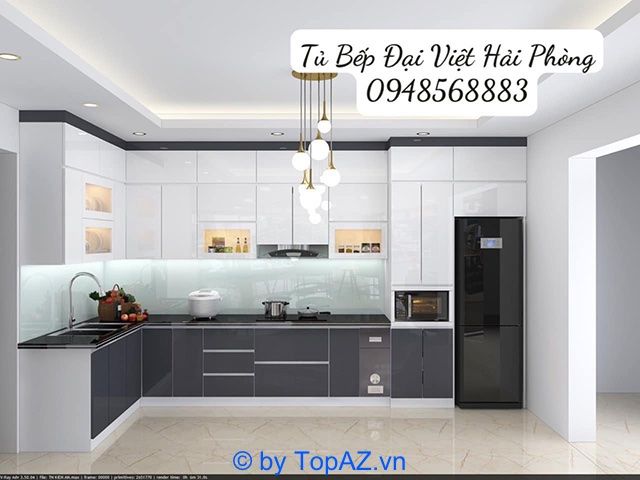 Đại Việt - Địa chỉ chuyên nghiệp hàng đầu về tủ bếp inox cánh kính tại Hải Phòng