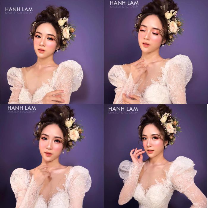 Tác phẩm trang điểm cô dâu xuất sắc của Hạnh Lâm
