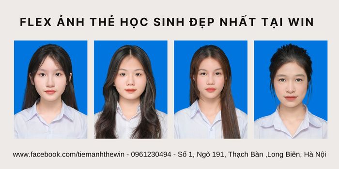 Studio Ảnh Thẻ Win - Mẫu ảnh chuẩn