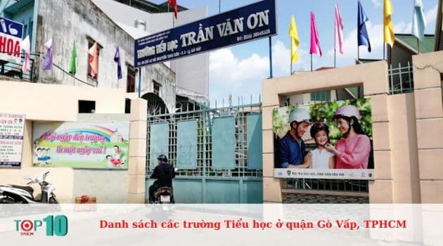 Trường Tiểu Học Trần Văn Ơn - Nơi ươm mầm tương lai
