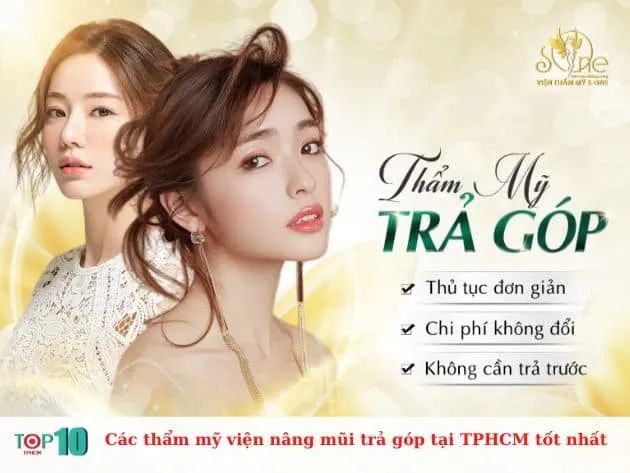 Danh sách các viện thẩm mỹ nâng mũi trả góp chất lượng nhất tại TP.HCM