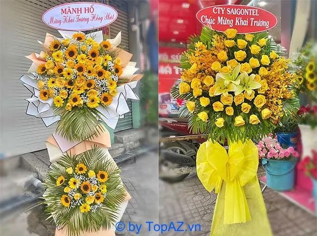 hoa khai trương quận 9