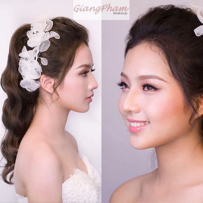 Tác phẩm make-up cô dâu ấn tượng của Giang Phạm