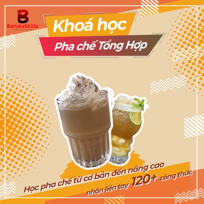 Hình ảnh lớp học pha chế Barista Skills 2