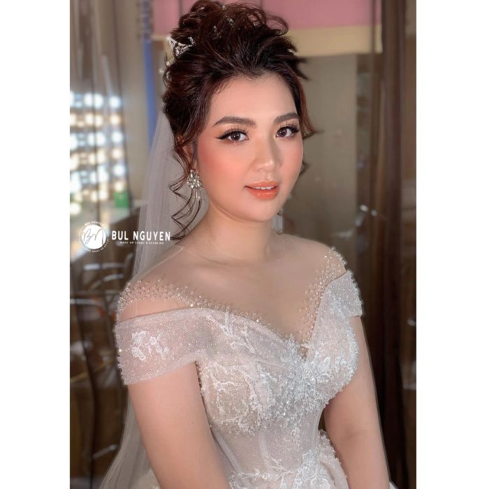 Kiệt tác make-up cô dâu của Bul Nguyễn