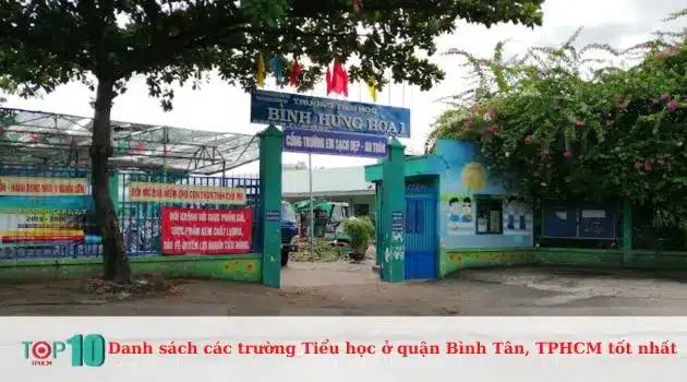 Trường Tiểu học Bình Hưng Hòa 1 - Nơi ươm mầm tri thức