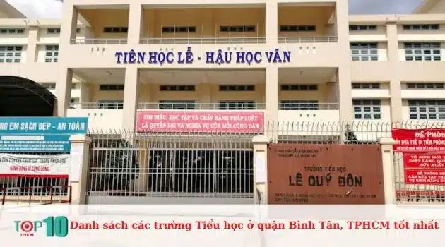 Trường Tiểu học Lê Quý Đôn - Nơi ươm mầm tài năng