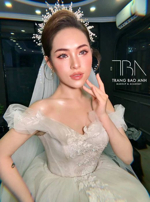 Tác phẩm trang điểm cô dâu tinh tế từ Trang Bảo Anh