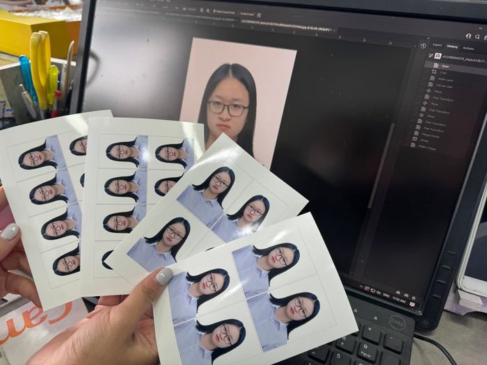 Yêu Media - Mẫu ảnh thẻ nghệ thuật
