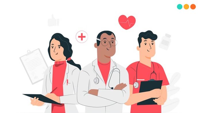 Hình ảnh minh họa chân dung người cha và bác sĩ