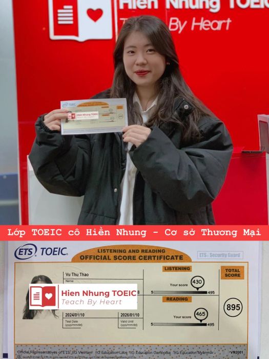 Hình ảnh lớp học TOEIC Cô Hiền Nhung - Ảnh 2