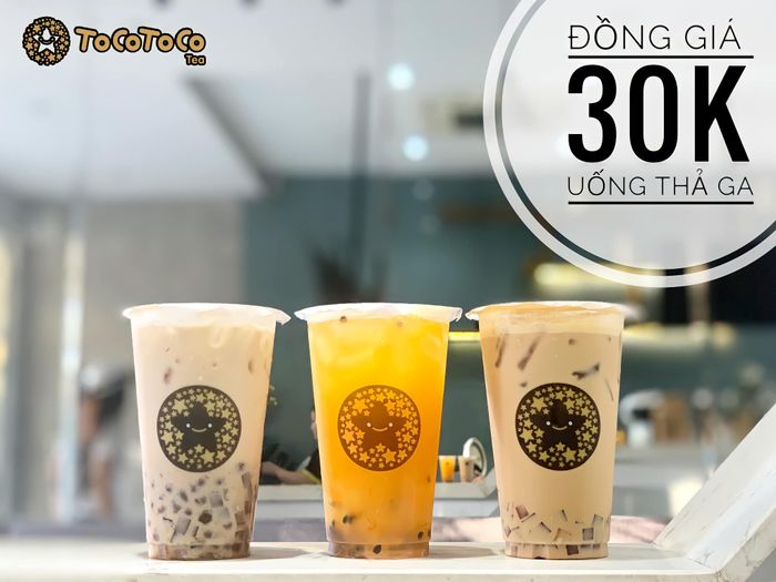 Không gian hiện đại tại TocoToco Hai Bà Trưng