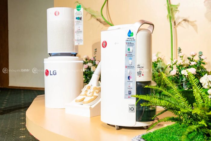 Hệ thống máy hút ẩm đa dạng tại Không Khí XANH