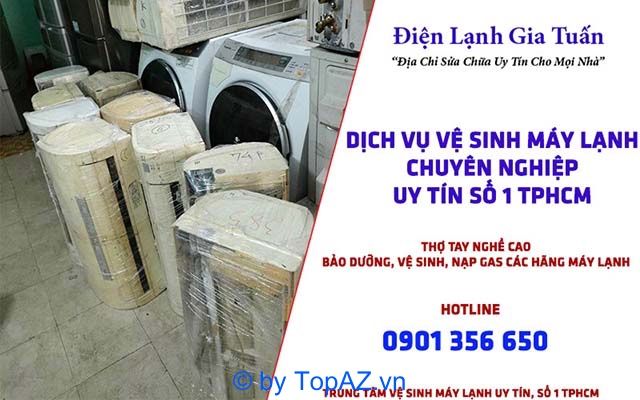dịch vụ vệ sinh máy lạnh uy tín tại Quận Thủ Đức