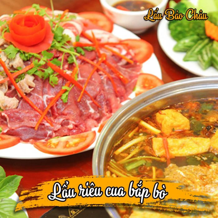 Ảnh minh họa lẩu riêu cua