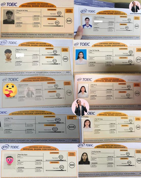 Không gian giảng dạy trực tuyến của Cô Mai Phương