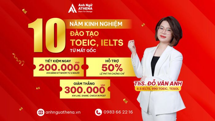 Không gian học tập hiện đại tại Anh Ngữ Athena