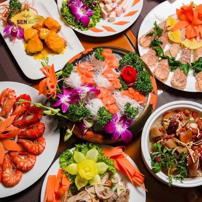 Buffet Sen Việt – Khoảnh khắc ẩm thực hấp dẫn thứ hai