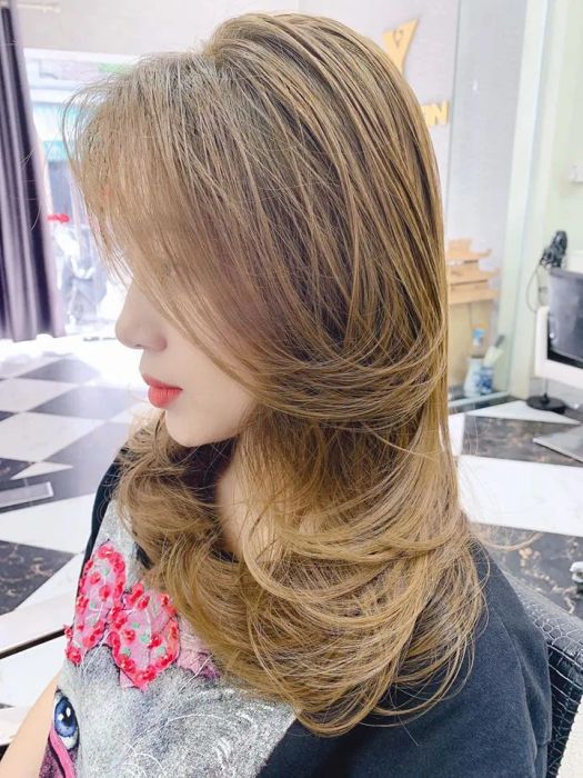 Hình ảnh tác phẩm nghệ thuật tóc tại Huy Phúc Hair Salon