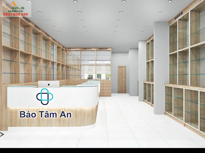 Không gian phòng khám hiện đại đẳng cấp từ AEROS