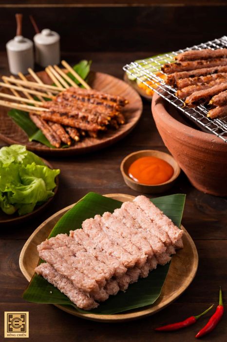 Nem Chua Nướng Hồng Chiến - Hình Ảnh 3
