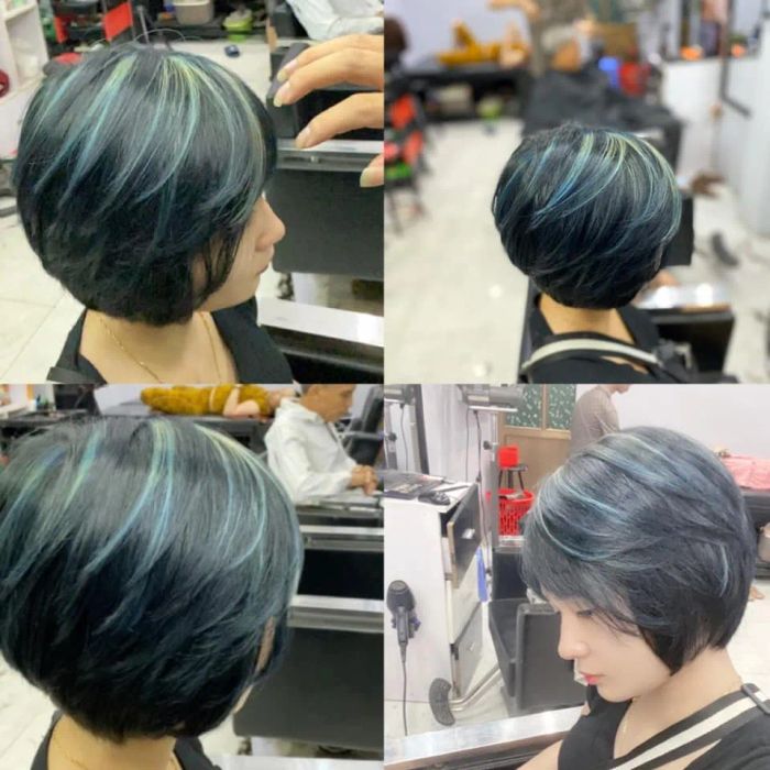 Hình ảnh tác phẩm nghệ thuật tóc tại Hair Salon Duy Long