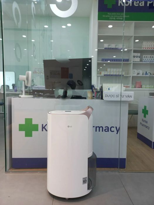 Không gian trưng bày sản phẩm tại showroom Không Khí XANH