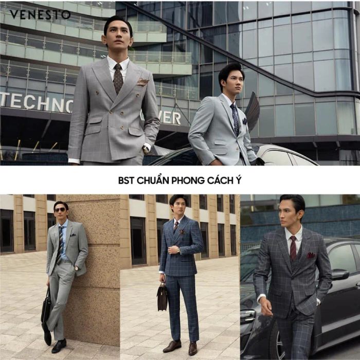 BST veston cao cấp mới nhất từ Venesto