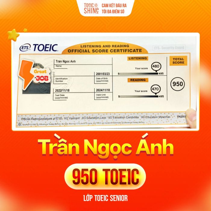Không gian học tập đầy cảm hứng tại TOEIC Shine