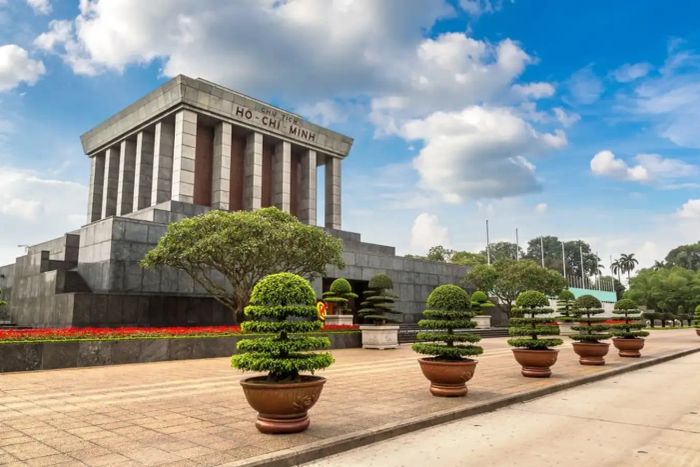 Hình ảnh trang nghiêm bên trong Lăng Chủ tịch Hồ Chí Minh