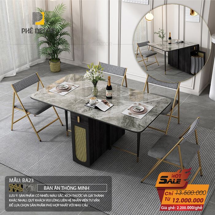 Bộ sưu tập nội thất thông minh đa năng tại Phê Decor