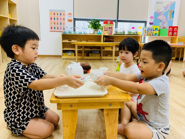 Không gian học tập hiện đại tại Dongsim Kindergarten