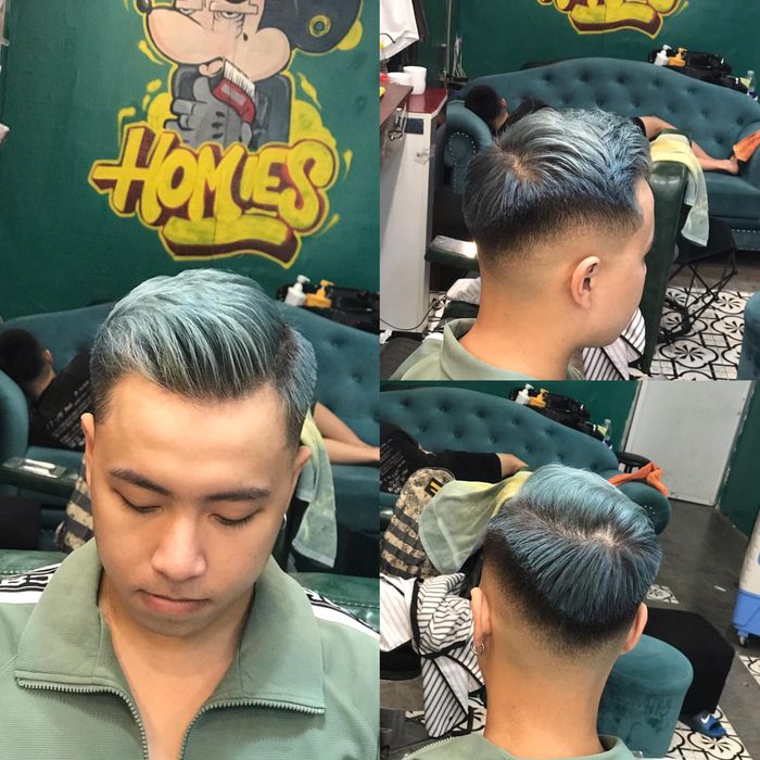 Khoảnh khắc vàng khi các barber tại Homies tạo nên kiệt tác tóc nam