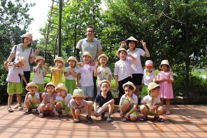 Hoạt động vui chơi sáng tạo của các bé tại Eduplay Garden