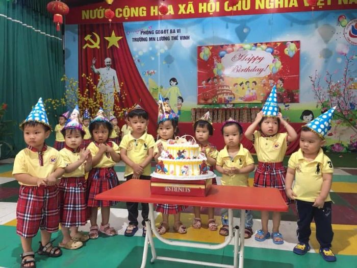 Trường Mầm Non Lương Thế Vinh – Bé vui từng khoảnh khắc học tập – Ảnh 1