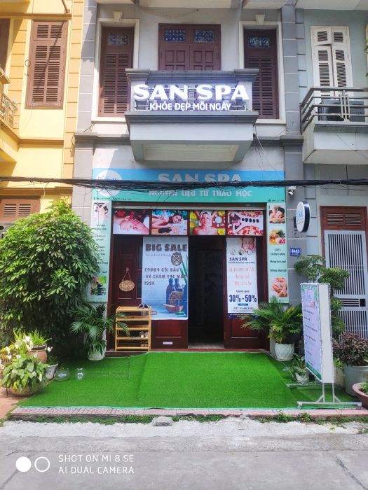 Không gian sang trọng tại San Spa