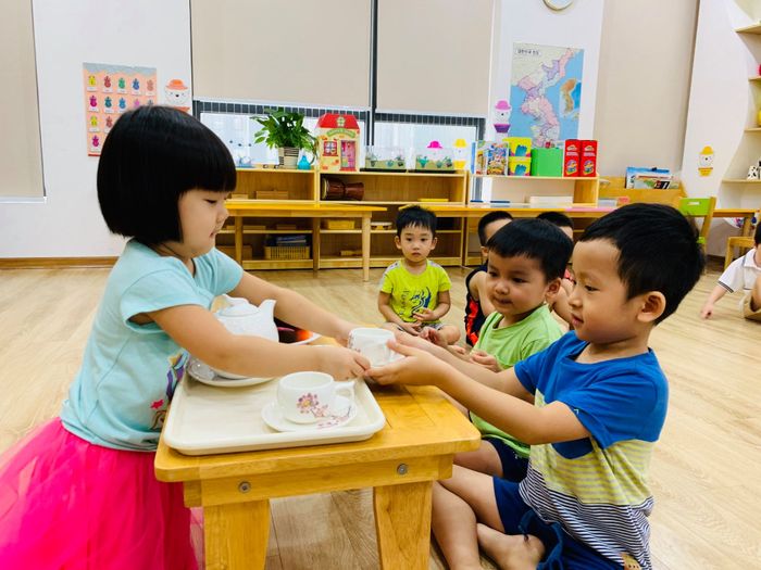Những khoảnh khắc học tập đáng yêu tại Dongsim Kindergarten