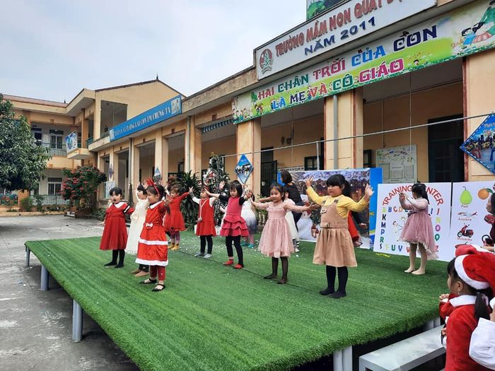 Hình Ảnh Trường Mầm Non Quất Động 2
