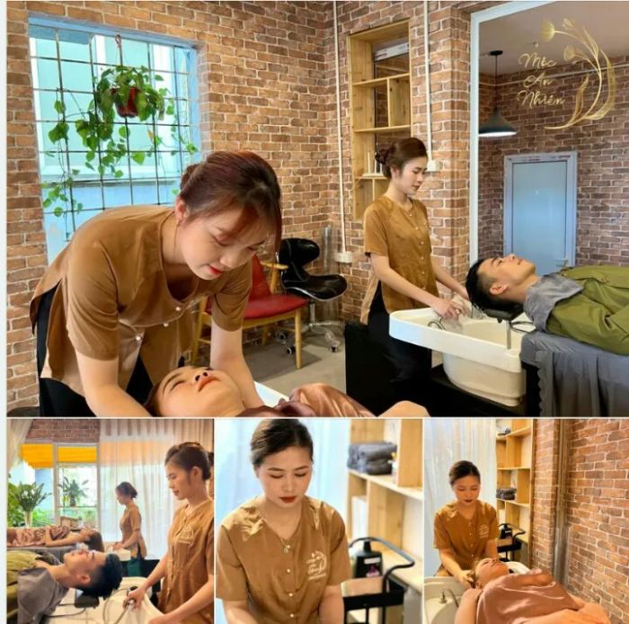Không gian xanh mát tại Mộc An Nhiên