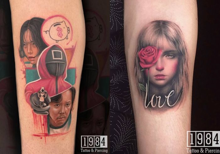Bộ sưu tập hình xăm ấn tượng từ 1984 Tattoo Studio