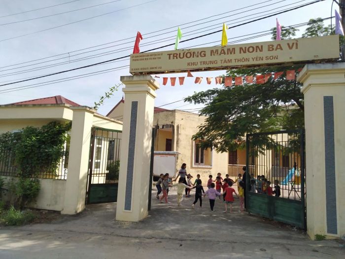 Trường Mầm Non Ba Vì – Hình ảnh thân thiện nơi trẻ lớn lên – Ảnh 1