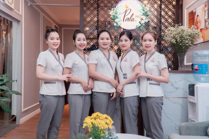 Không gian sang trọng tại Perla Spa