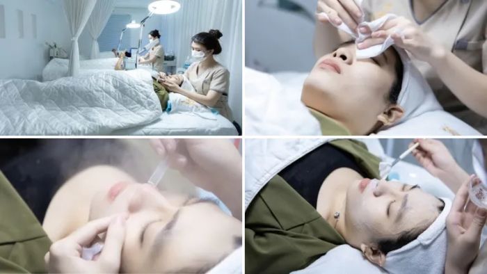 spa trị mụn chuyên sâu tại Bình Thạnh