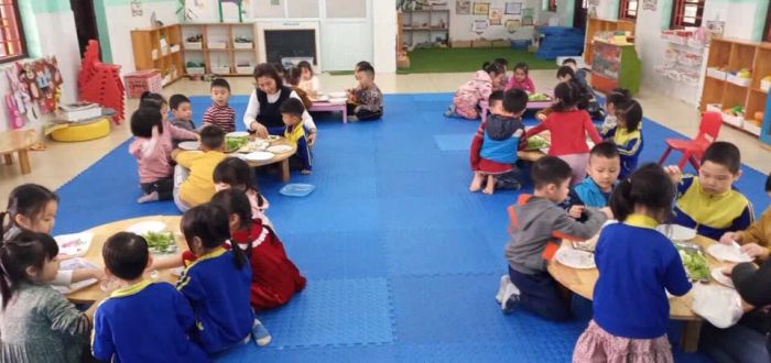 Hoạt động ngoại khóa sôi nổi tại Trường Mầm non Sài Sơn A