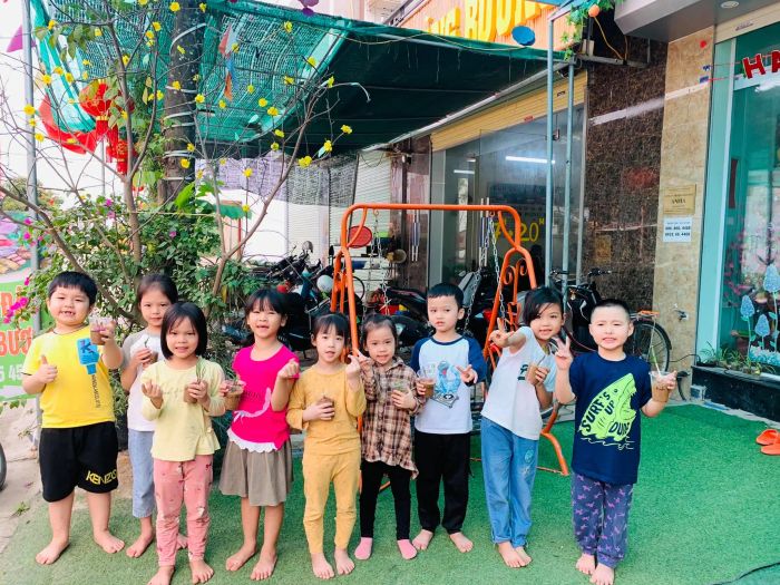 Góc vui chơi sáng tạo tại Trường Mầm non Bách Anh